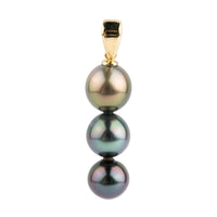 Triple Tahitian Pearl Pendant
