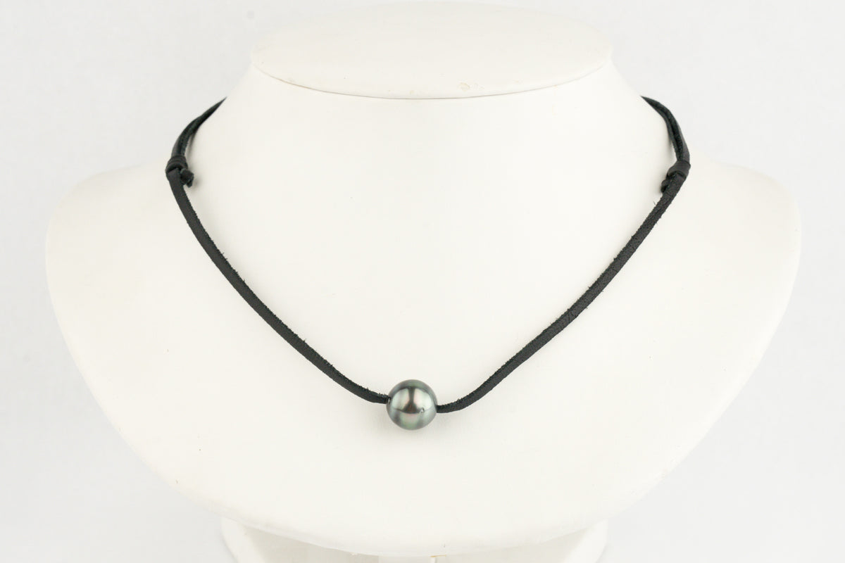 Pink Peacock Circled 12mm Super Mana Necklace