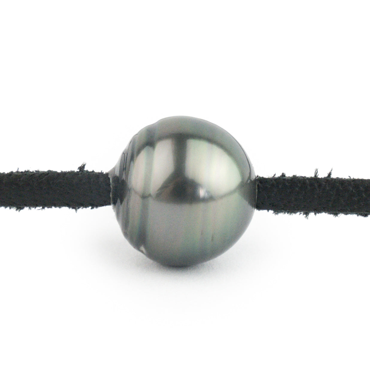 Forest Green Circled 11.7mm Super Mana Necklace