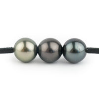 Triple 10.5mm Tri-Colored Eimeo Mana Necklace