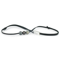 Triple 10.5mm Tri-Colored Eimeo Mana Necklace