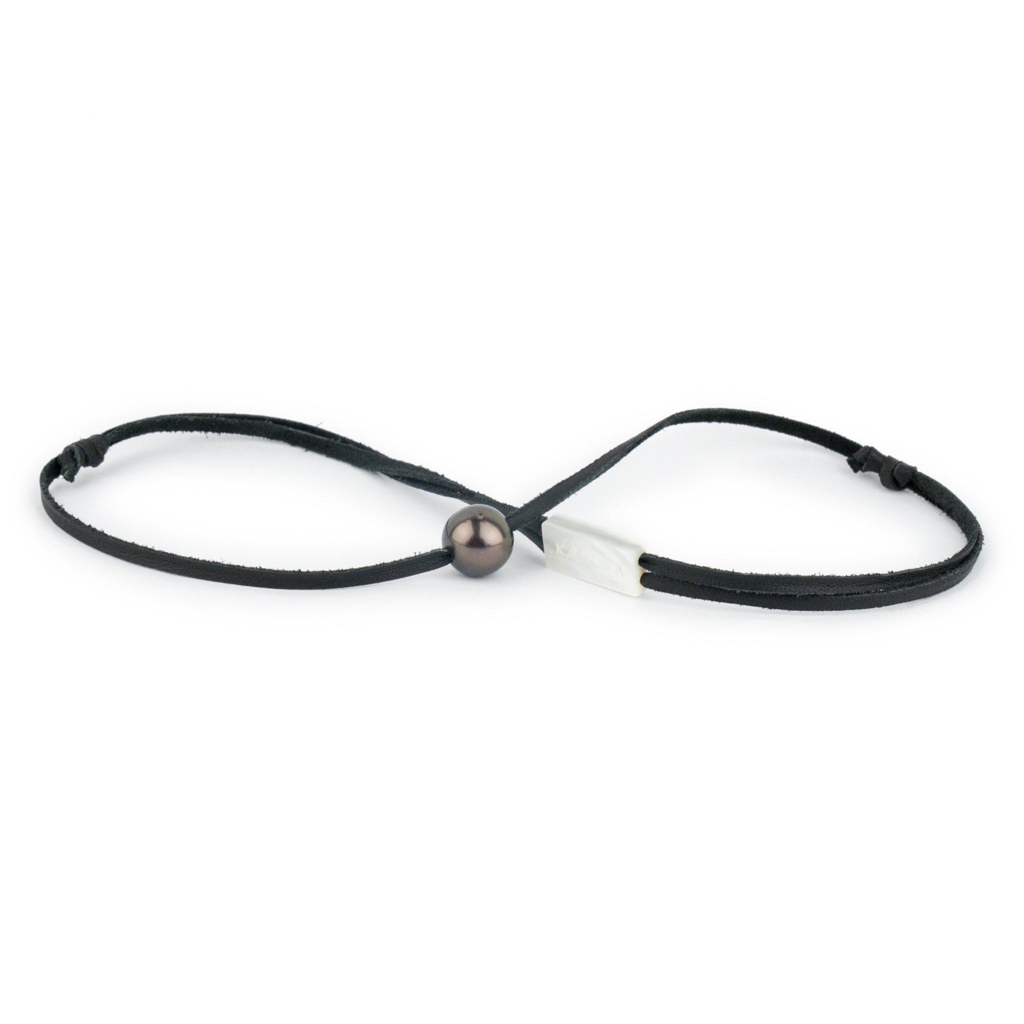 Chocolate Aubergine 12.4mm Super Mana Necklace