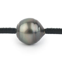 Deep Peacock Green Circled 13.6mm Super Mana Necklace