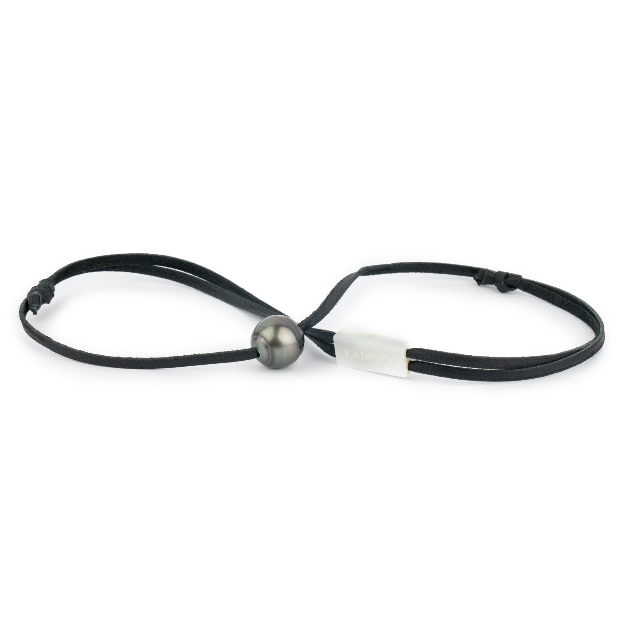 Deep Peacock Green Circled 13.6mm Super Mana Necklace