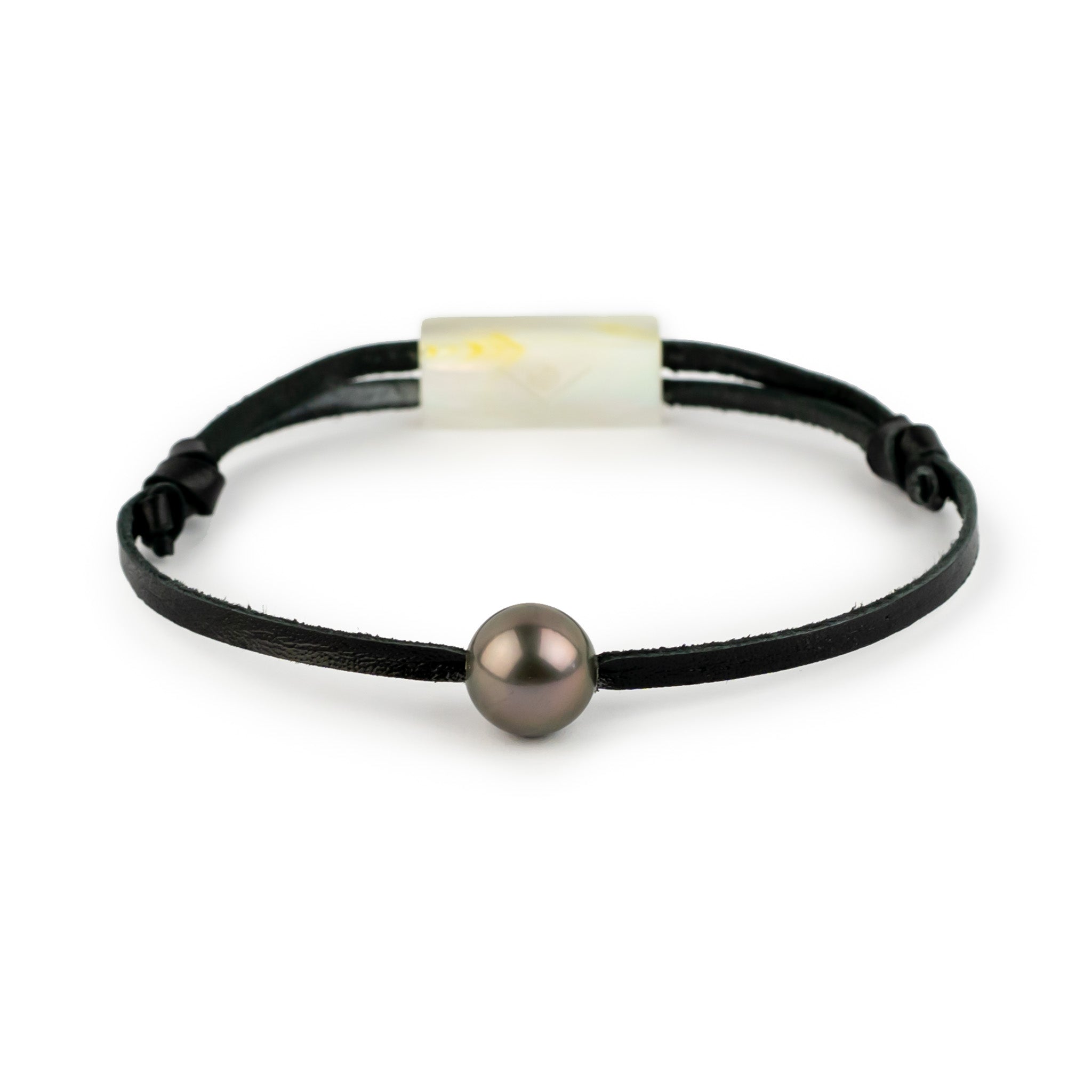 Golden Aubergine 10.7mm Super Mana Bracelet – Kamoka Pearl