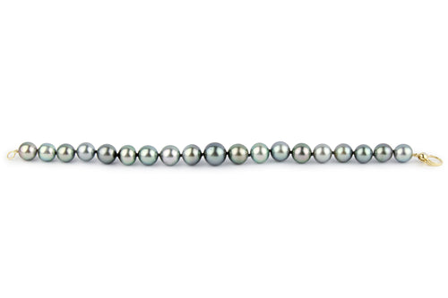 Silvery Pastel Tahitian Pearl Bracelet