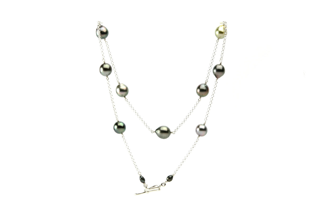 Tahitian Pearl Silver & Semi-Precious Jewelry