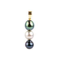Triple Tahitian Pearl Pendant