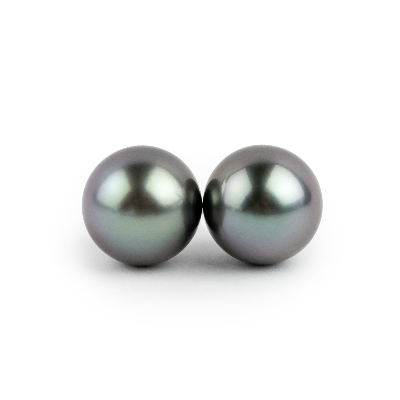 Lavender Blue 11.1mm Statement Pearl Stud Earrings
