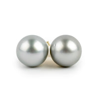 Opalescent 11.3mm Statement Pearl Stud Earrings