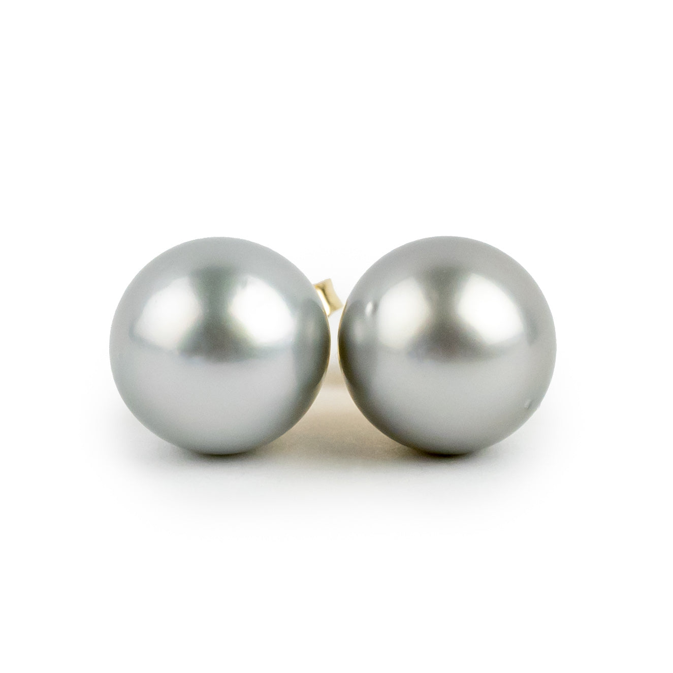 Opalescent 11.3mm Statement Pearl Stud Earrings