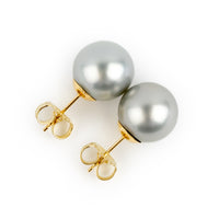 Opalescent 11.3mm Statement Pearl Stud Earrings
