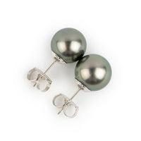 Sugar Magnolia 10.3mm Tahitian Pearl Statement Stud Earrings