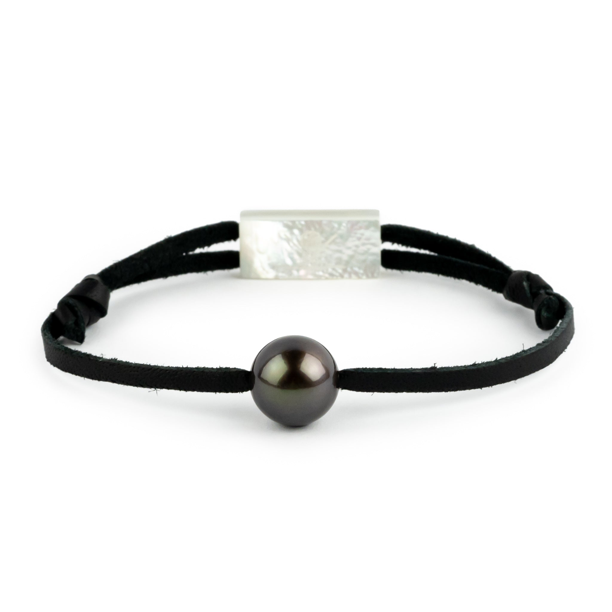 Midnight Black 12mm Super Mana Bracelet