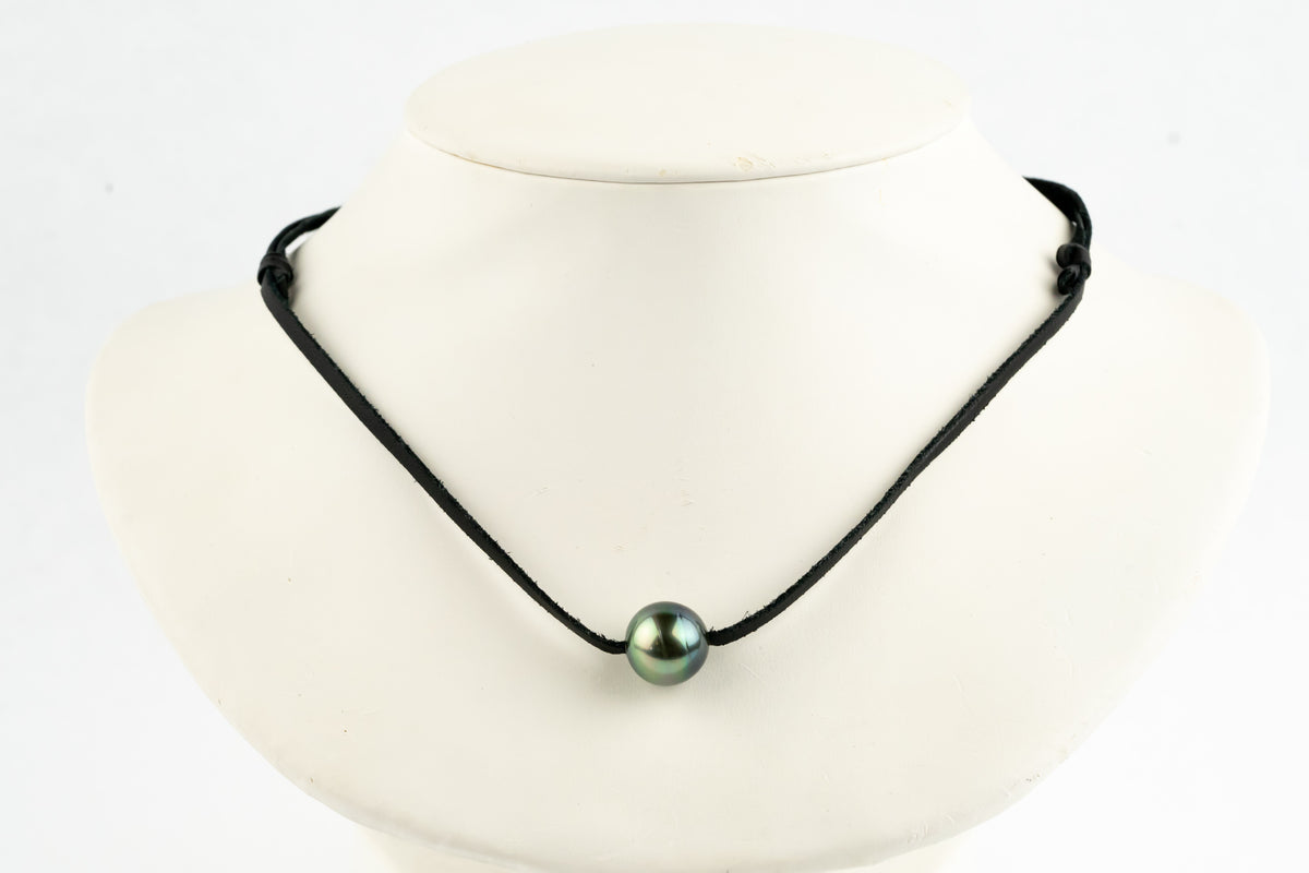 Indigo Peacock 12.9mm Super Mana Necklace