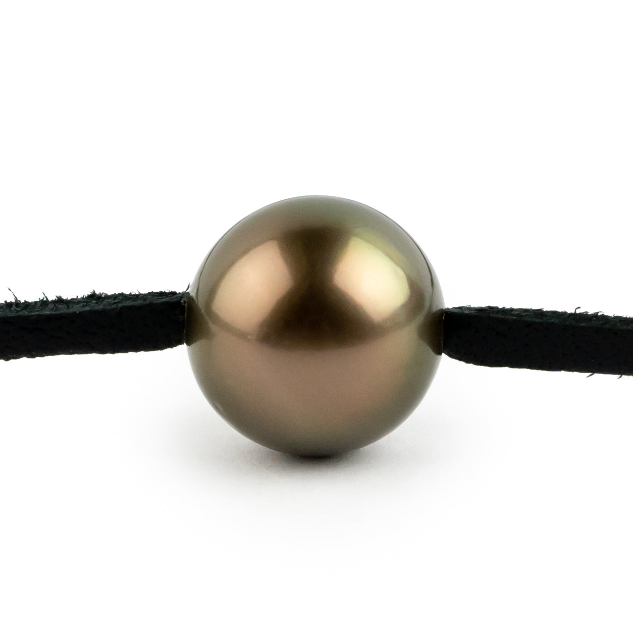 Coppery Aubergine Green 12.9mm Super Mana Necklace