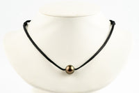 Coppery Aubergine Green 12.9mm Super Mana Necklace