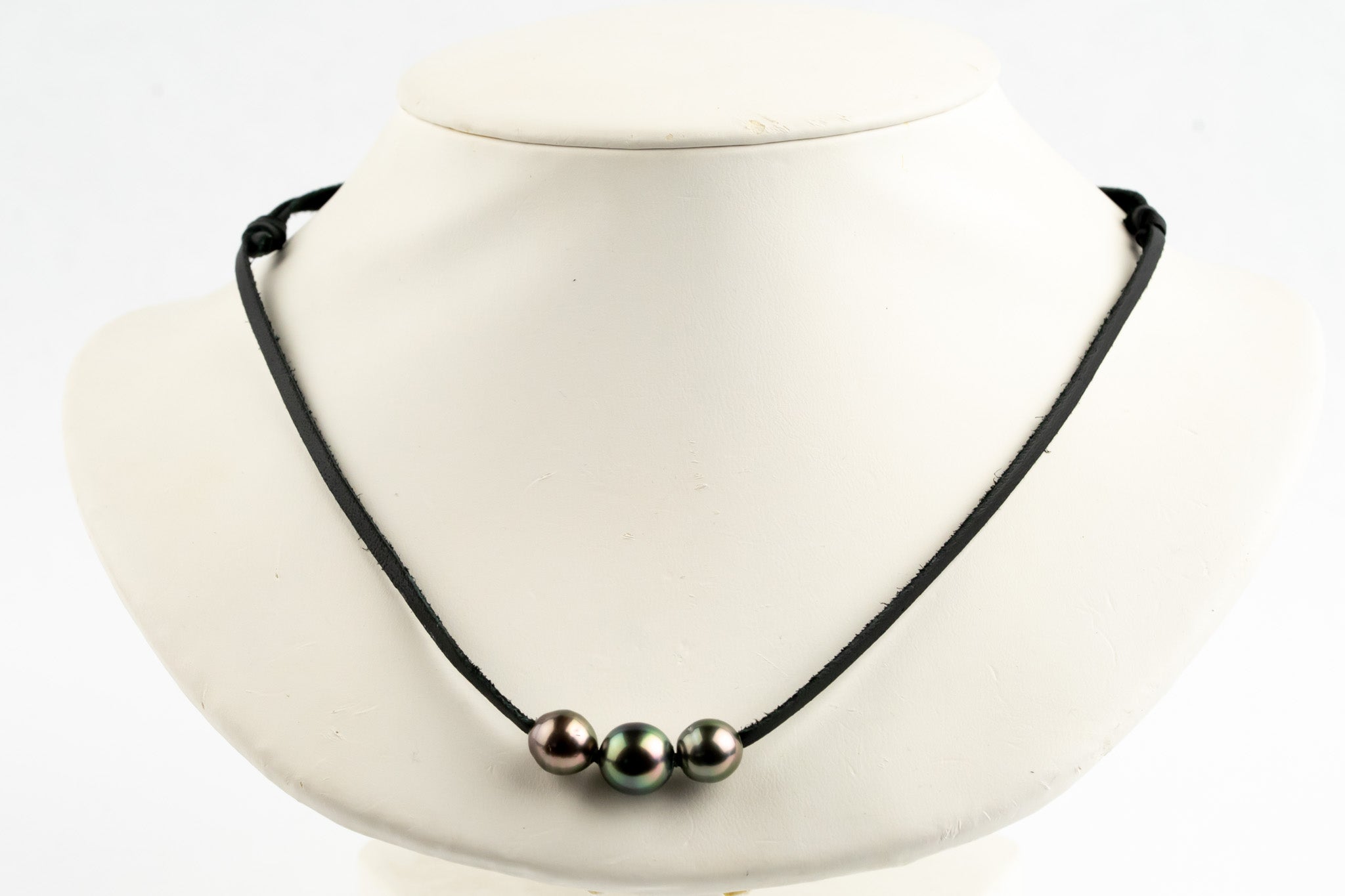 Spring Equinox 9-10.7mm Triple Eimeo Mana Necklace