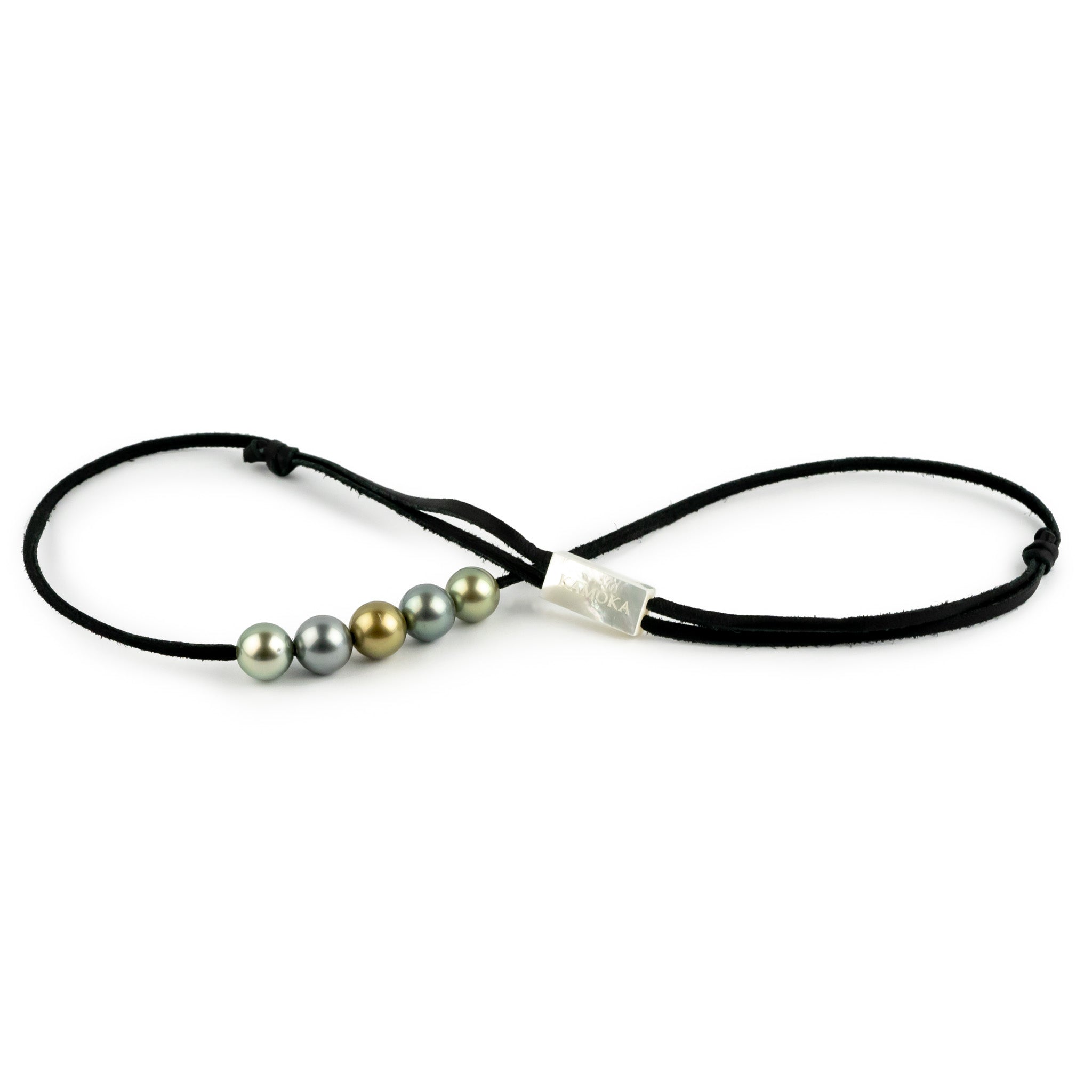 Daybreak Quintuple 10.2-10.8mm Mana Pearl Necklace