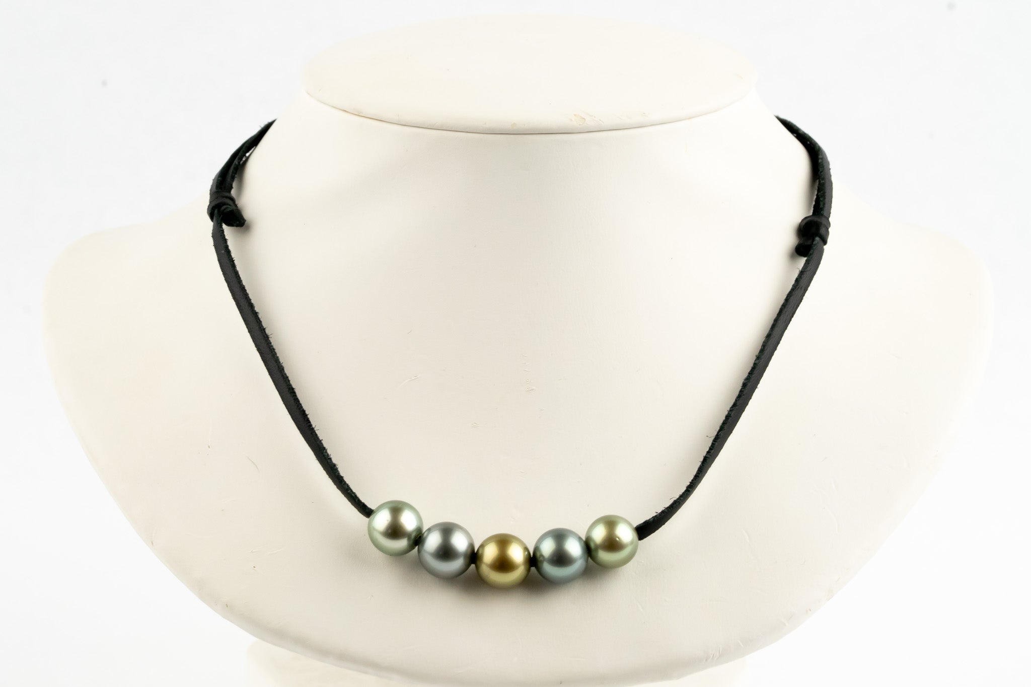 Daybreak Quintuple 10.2-10.8mm Mana Pearl Necklace
