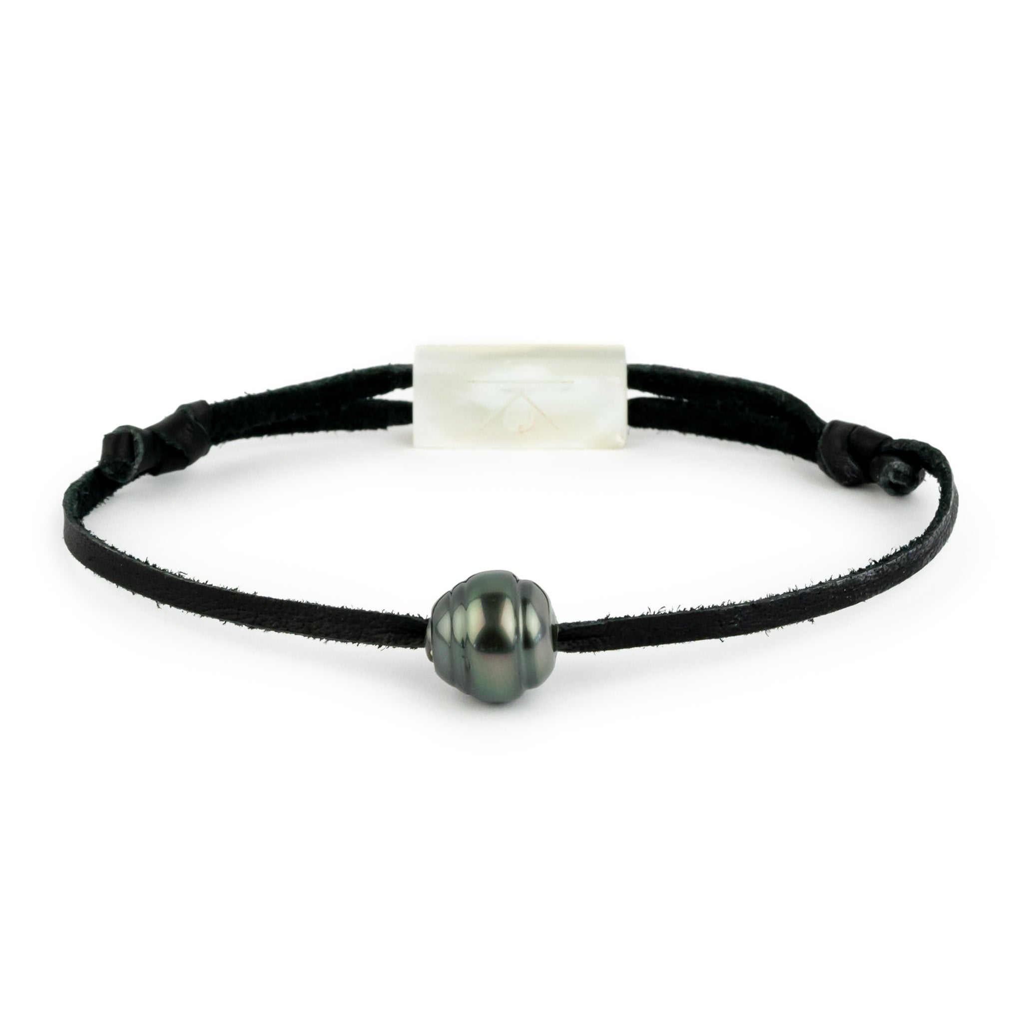 Stormy Green Circles 11.7mm Super Mana Bracelet