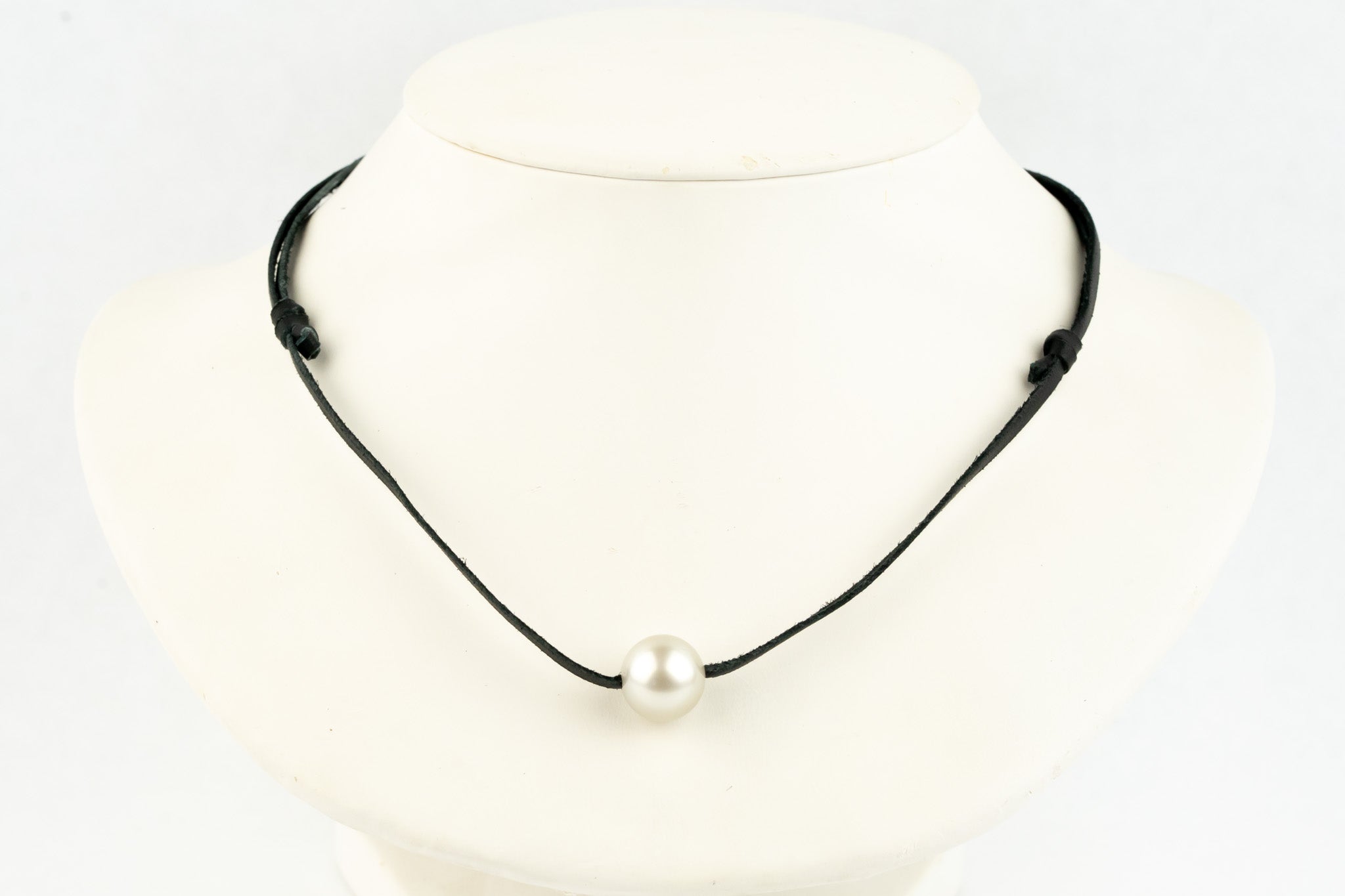 Tahitian White 13.1mm Super Mana Necklace