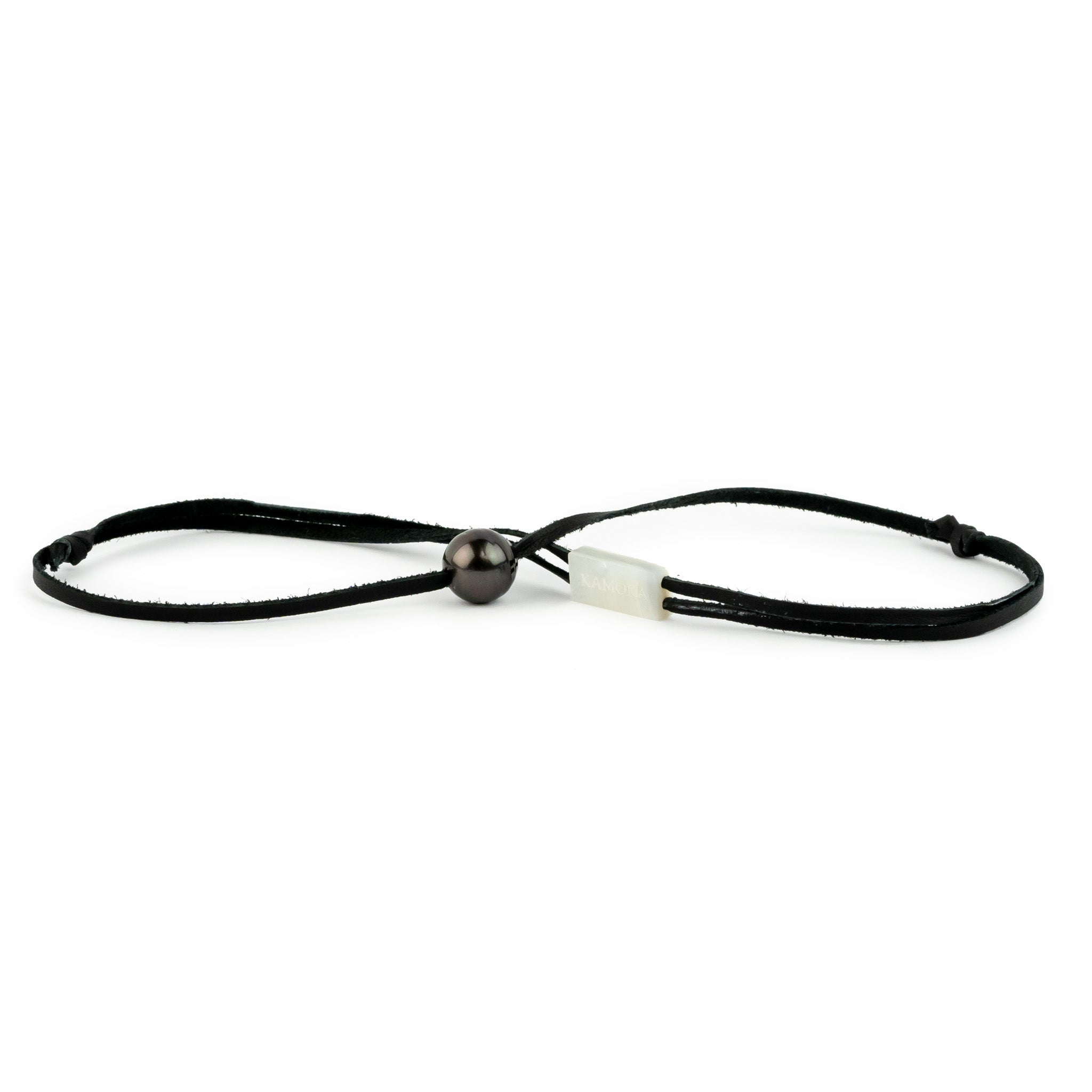 Ebony Circled 13.2mm Super Mana Necklace