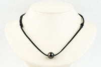Ebony Circled 13.2mm Super Mana Necklace