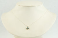 Tahitian Keshi Pearl Sterling Silver Seashell Necklace