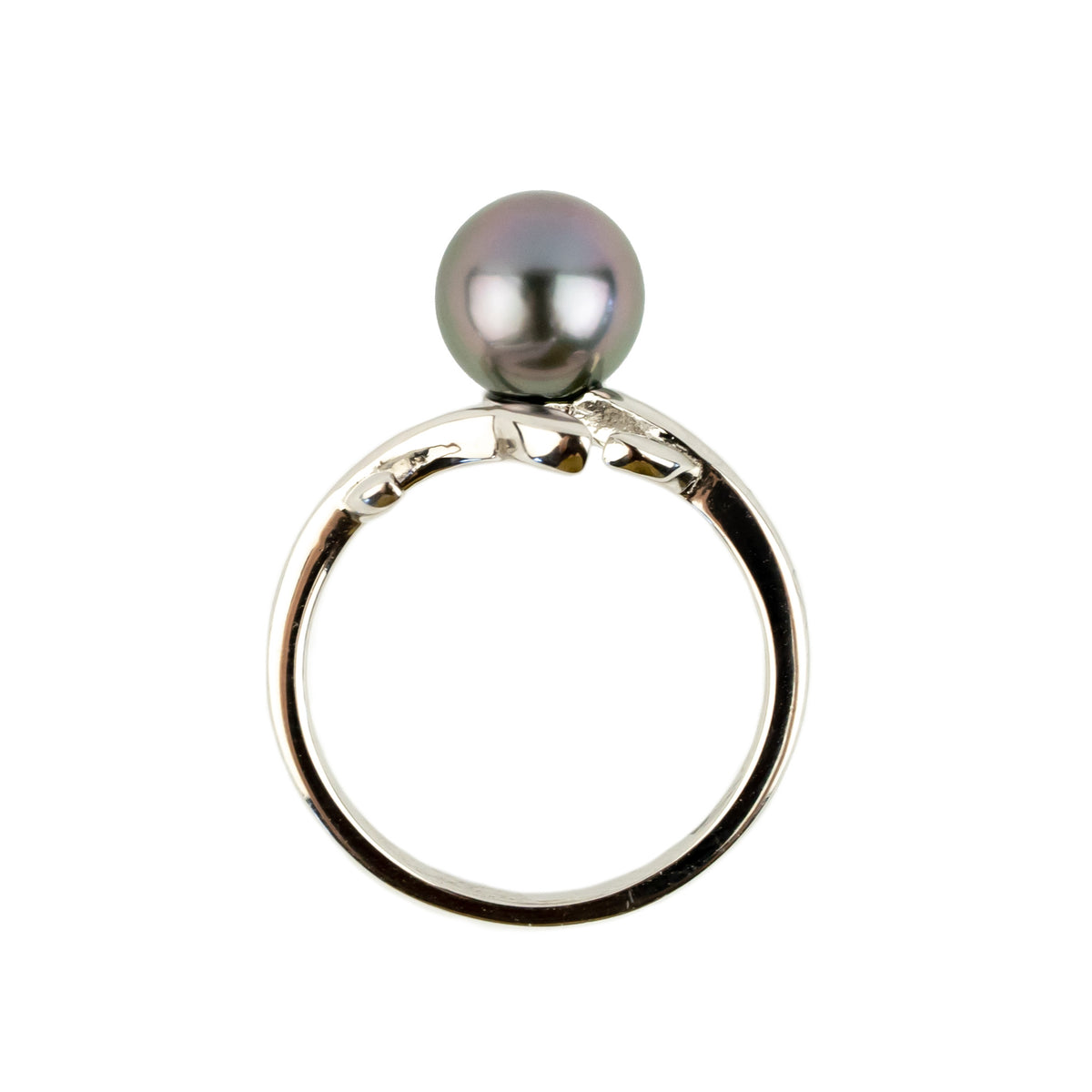Pink Orchid Tahitian Pearl Vine Ring