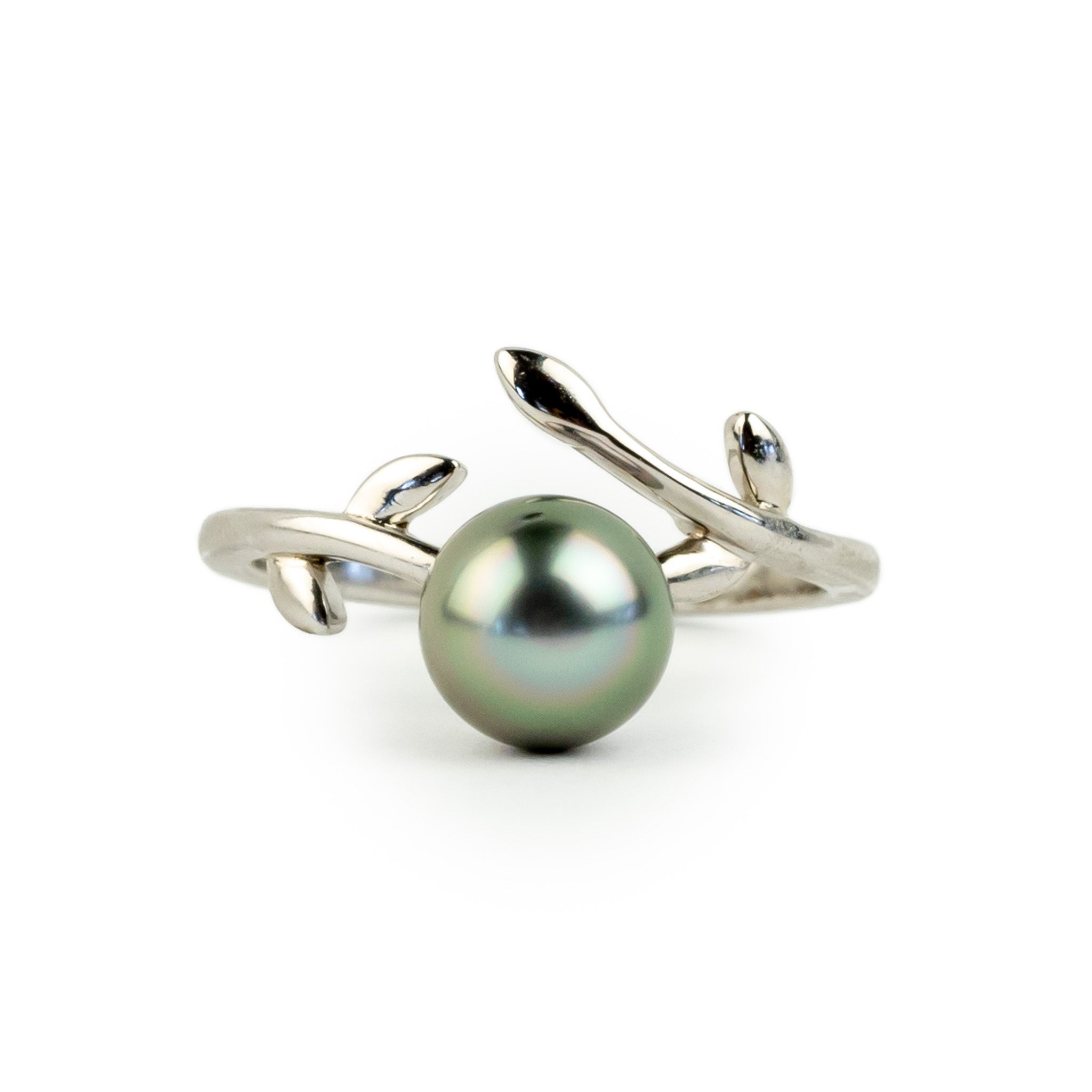 Lush Pastels Tahitian Pearl Vine Ring