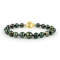 Sublime Circles 7.6-11.7mm Tahitian Pearl Bracelet