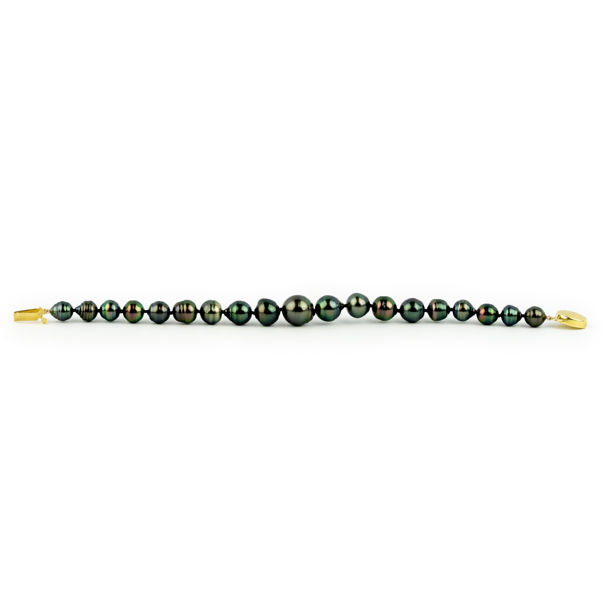 Sublime Circles 7.6-11.7mm Tahitian Pearl Bracelet