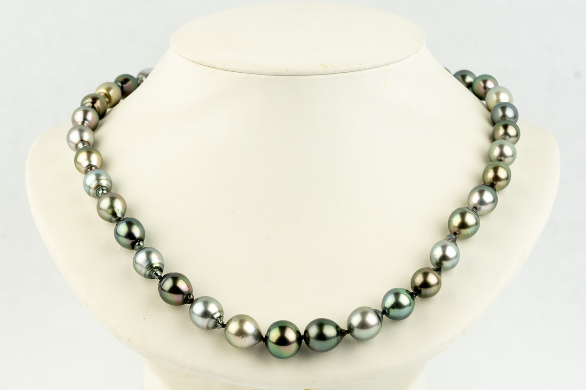 Dew Drops 9.1-13.1mm Tahitian Pearl Strand