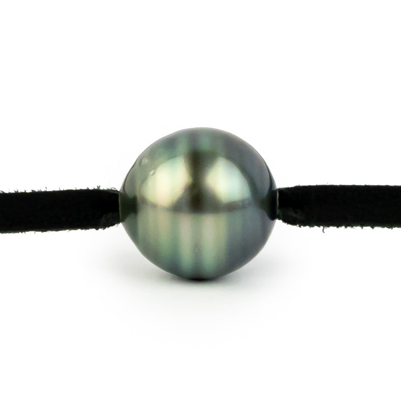 Mystic Green Circled 12.1mm Super Mana Necklace