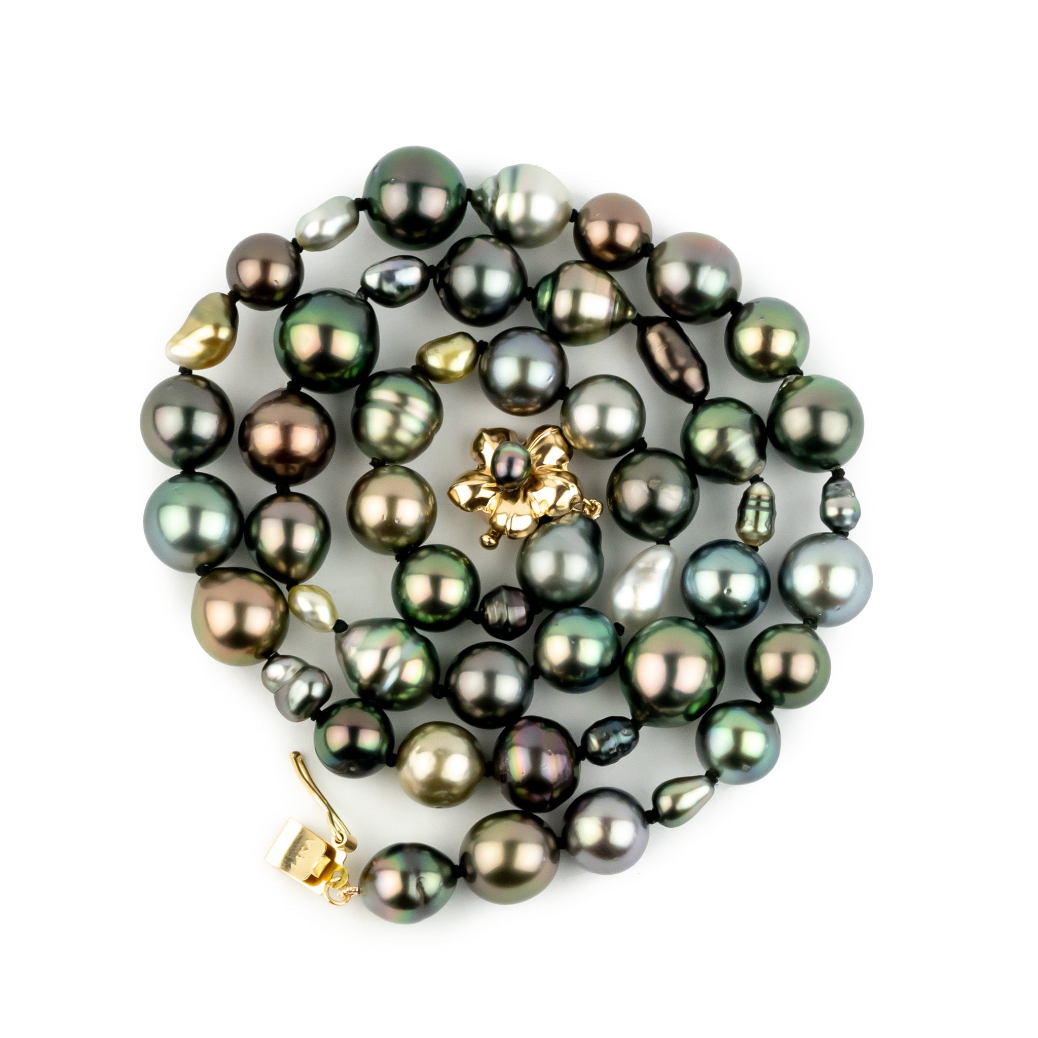 Tiny Tahitian Pearl Harvest Strand