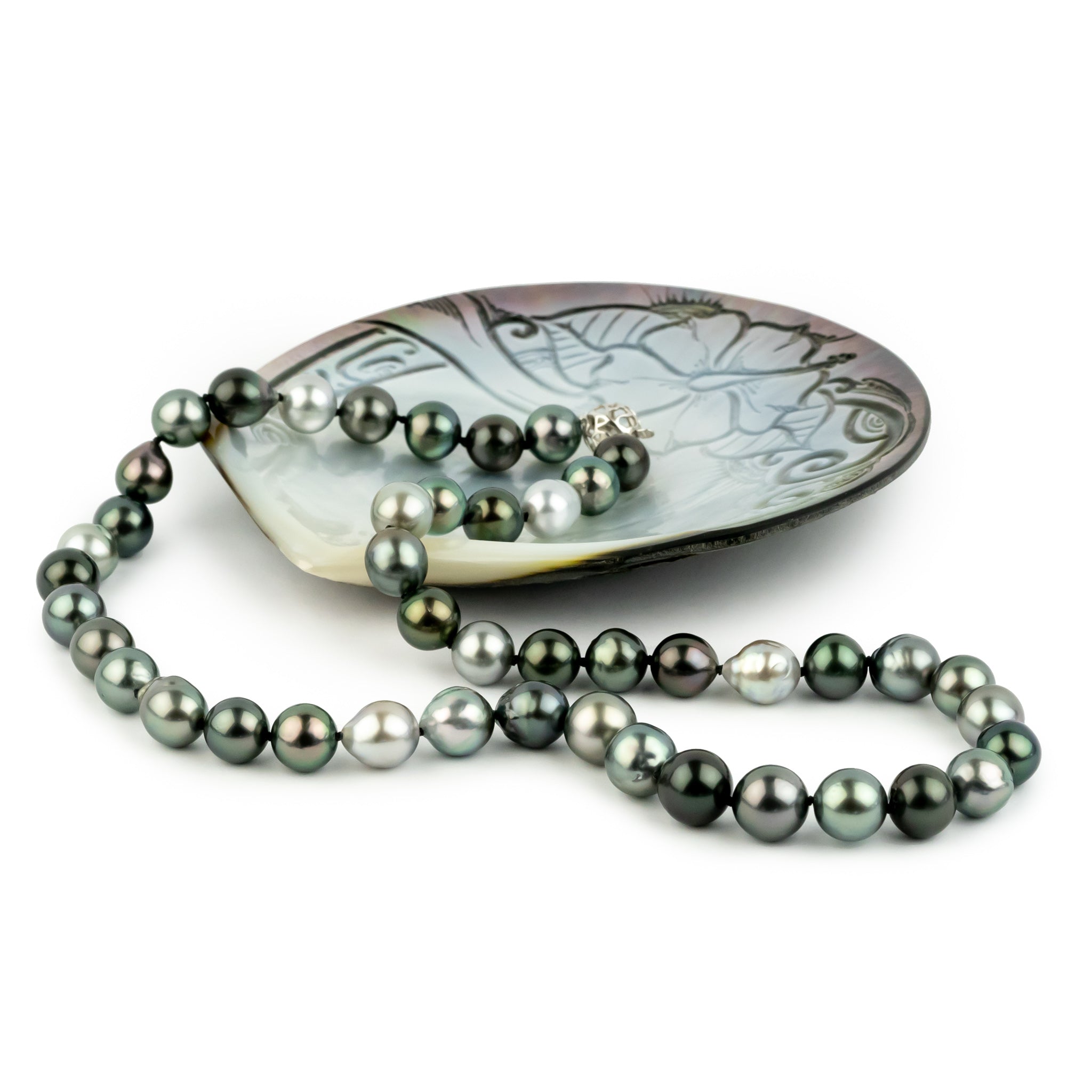 Tropical Dream Baroque 9-10.8mm Tahitian Pearl Strand