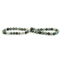 Tropical Dream Baroque 9-10.8mm Tahitian Pearl Strand