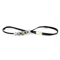 Prismatic Pinks Quintuple 9.8-11.7mm Mana Pearl Necklace