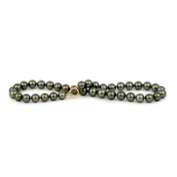 Dark Silvery Green 11-13mm Tahitian Pearl Strand