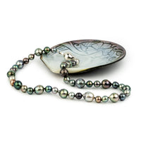 Coral Reef 8-11.8mm Tahitian Pearl Bubble Necklace