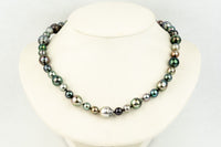 Coral Reef 8-11.8mm Tahitian Pearl Bubble Necklace