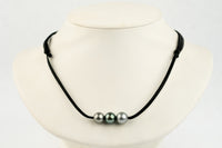 Morning Mist 10.2-10.8mm Triple Eimeo Mana Necklace