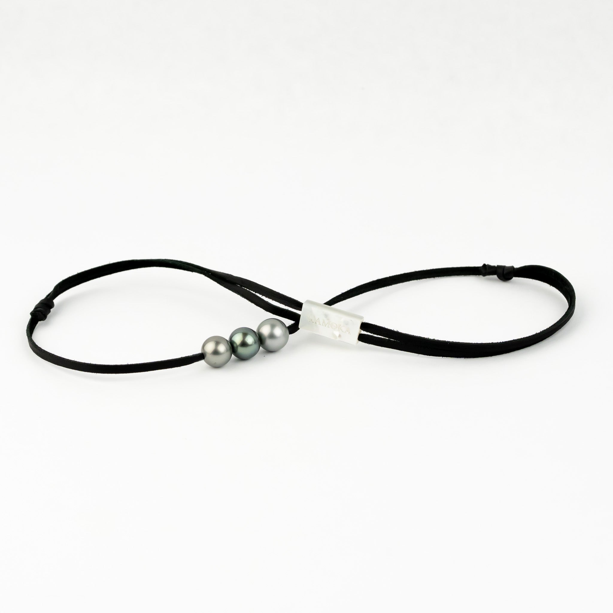 Morning Mist 10.2-10.8mm Triple Eimeo Mana Necklace