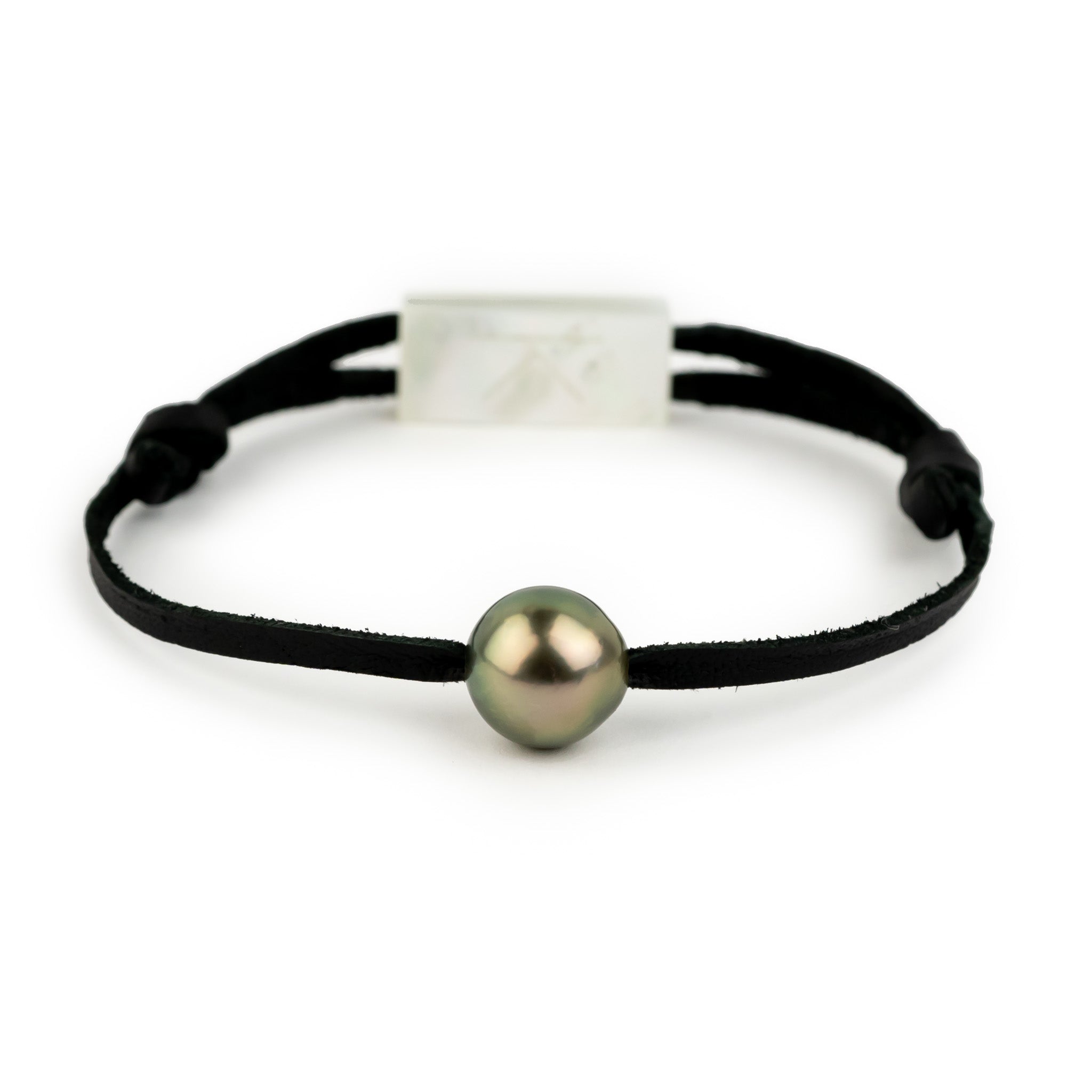 Golden Pink Green 11.2mm Super Mana Bracelet