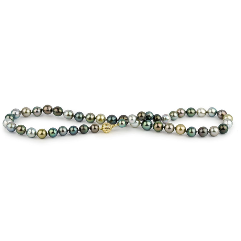 Colors of Polynesia 8.5-10.8mm Tahitian Pearl Strand