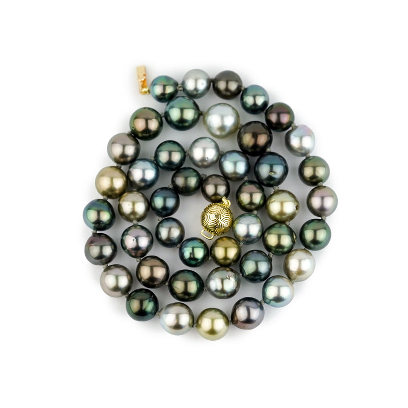 Colors of Polynesia 8.5-10.8mm Tahitian Pearl Strand