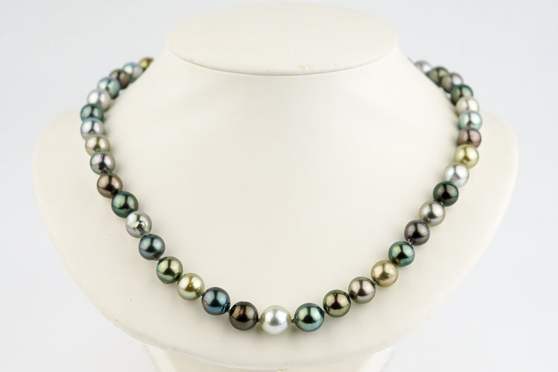 Colors of Polynesia 8.5-10.8mm Tahitian Pearl Strand