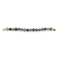 Bejeweled 8-9.6mm Tahitian Pearl Bracelet