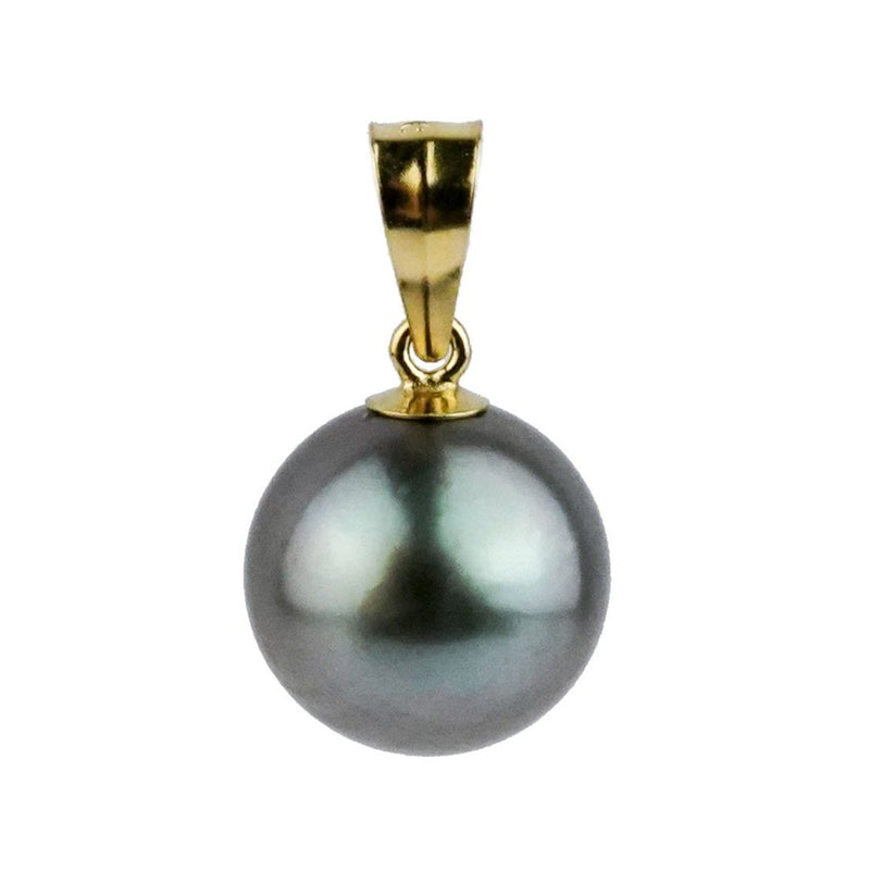 Petite Silvery Lavender-Blue 8.5mm Tahitian Pearl Pendant